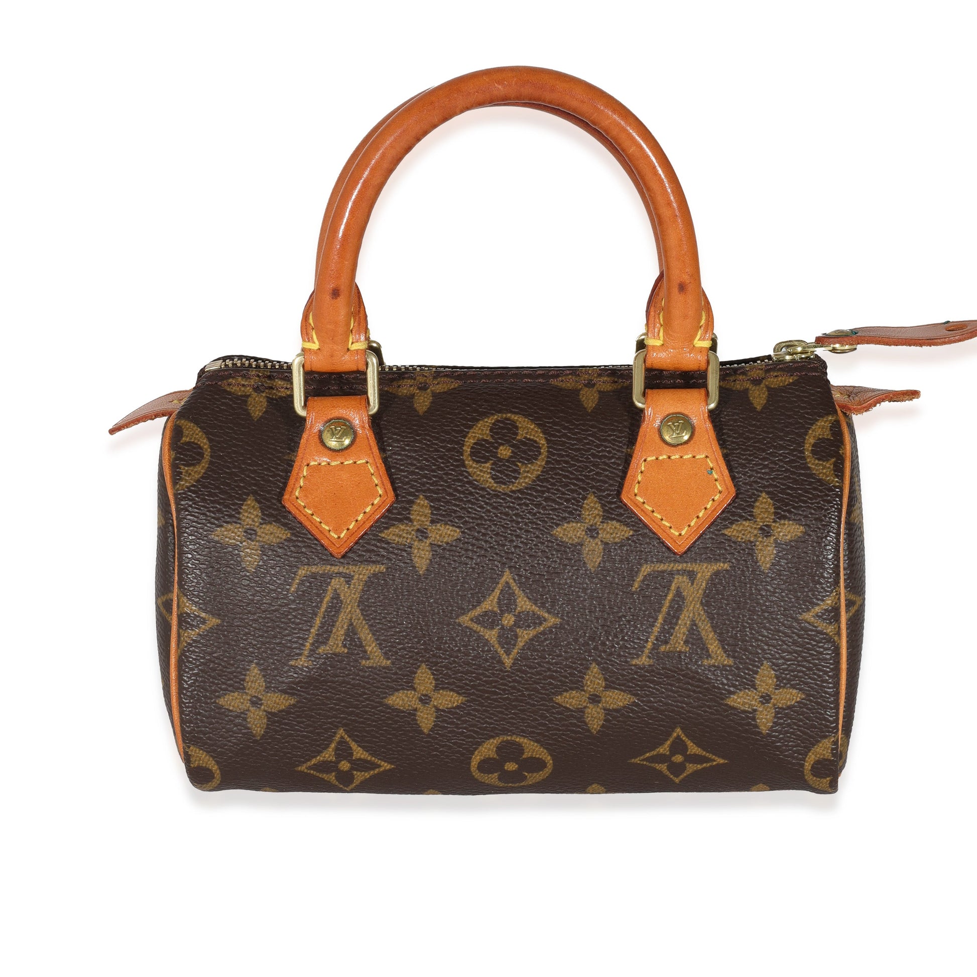 Louis Vuitton Nano Speedy Monogram Canvas Handbag Nano Speedy