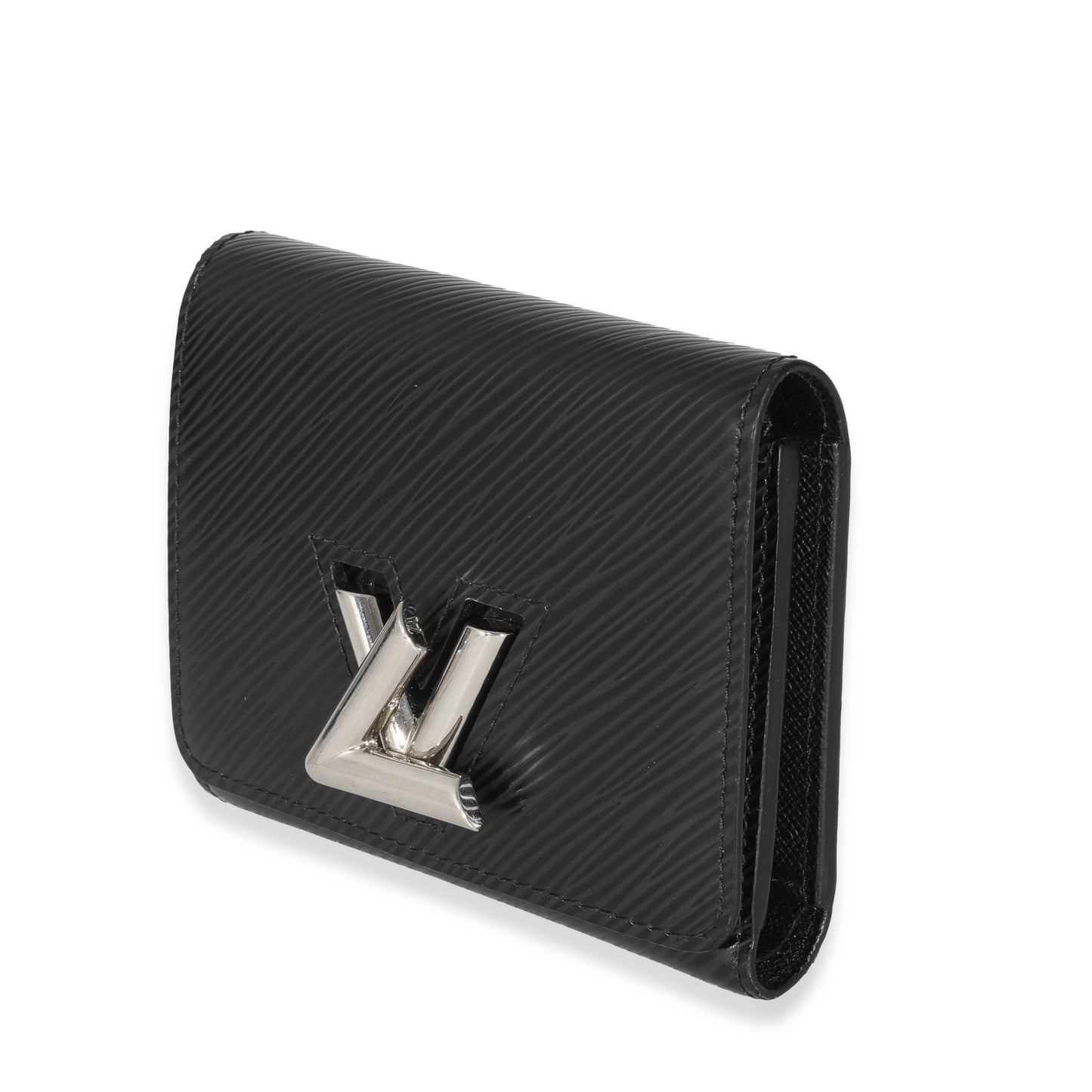 Louis Vuitton Epi Twist Compact Black Wallet Case
