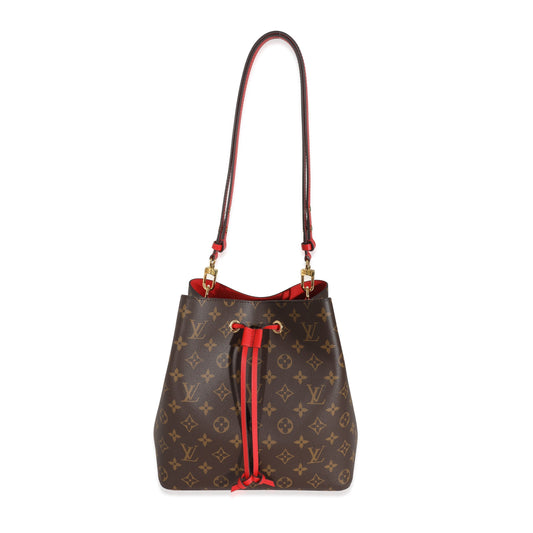 Louis Vuitton Poppy NéoNoé MM Monogram Canvas Handbag