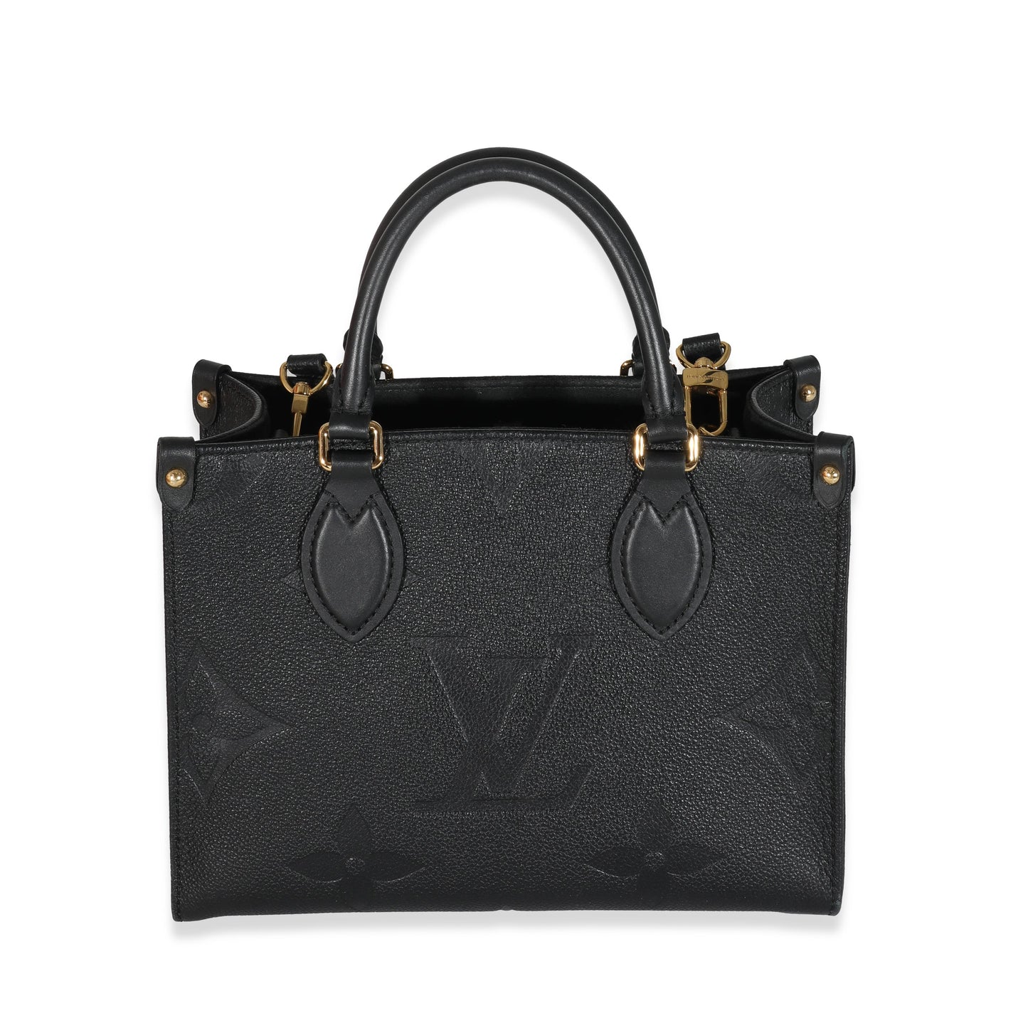 Louis Vuitton Empreinte Giant Onthego PM Monogram Black Handbag