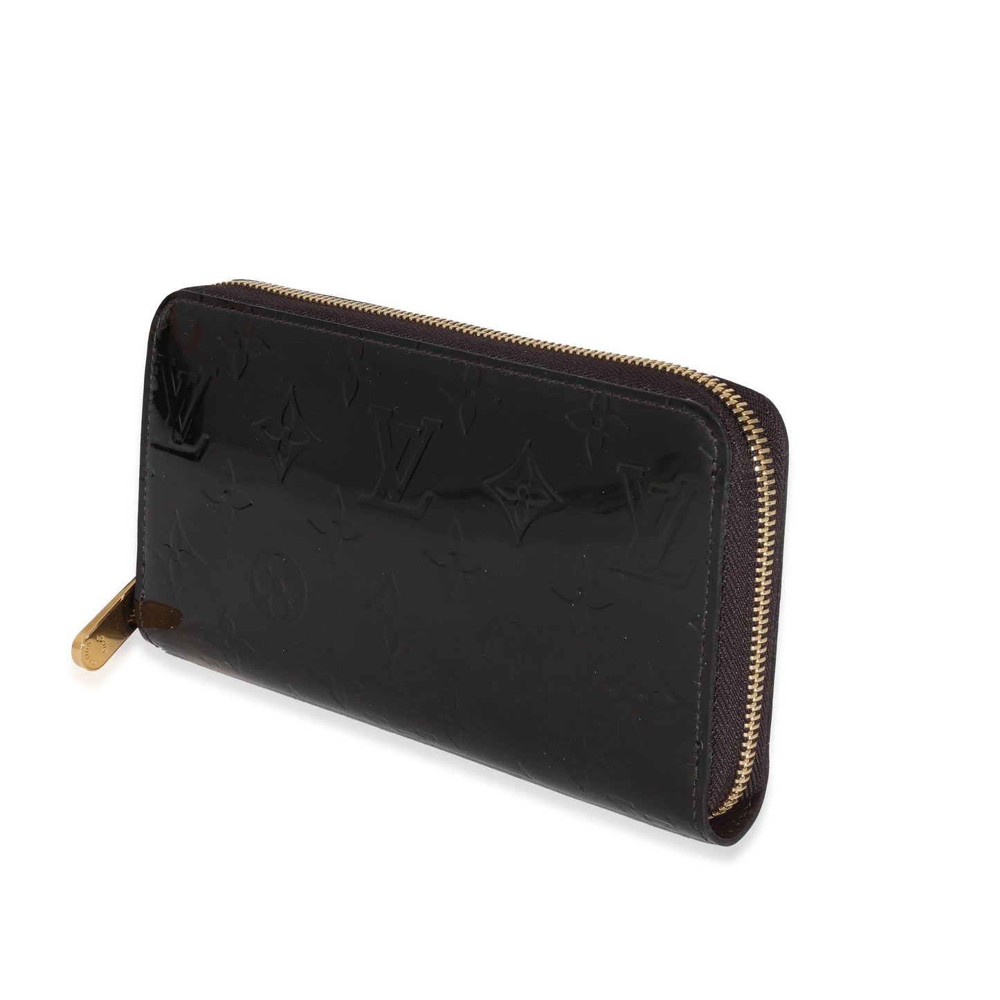 Louis Vuitton Amarante Vernis Zippy Wallet Case