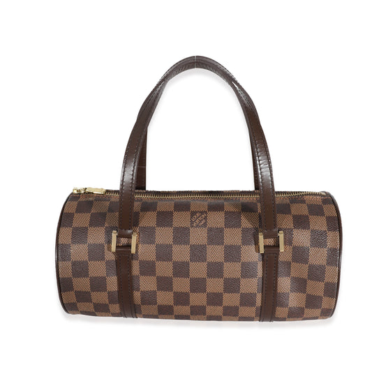 Louis Vuitton Damier Ebene Papillon 26 Canvas Handbag