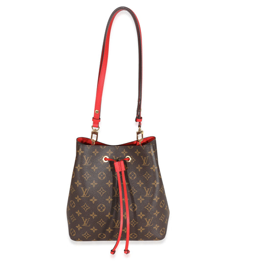Louis Vuitton Poppy NéoNoé Monogram Canvas Handbag