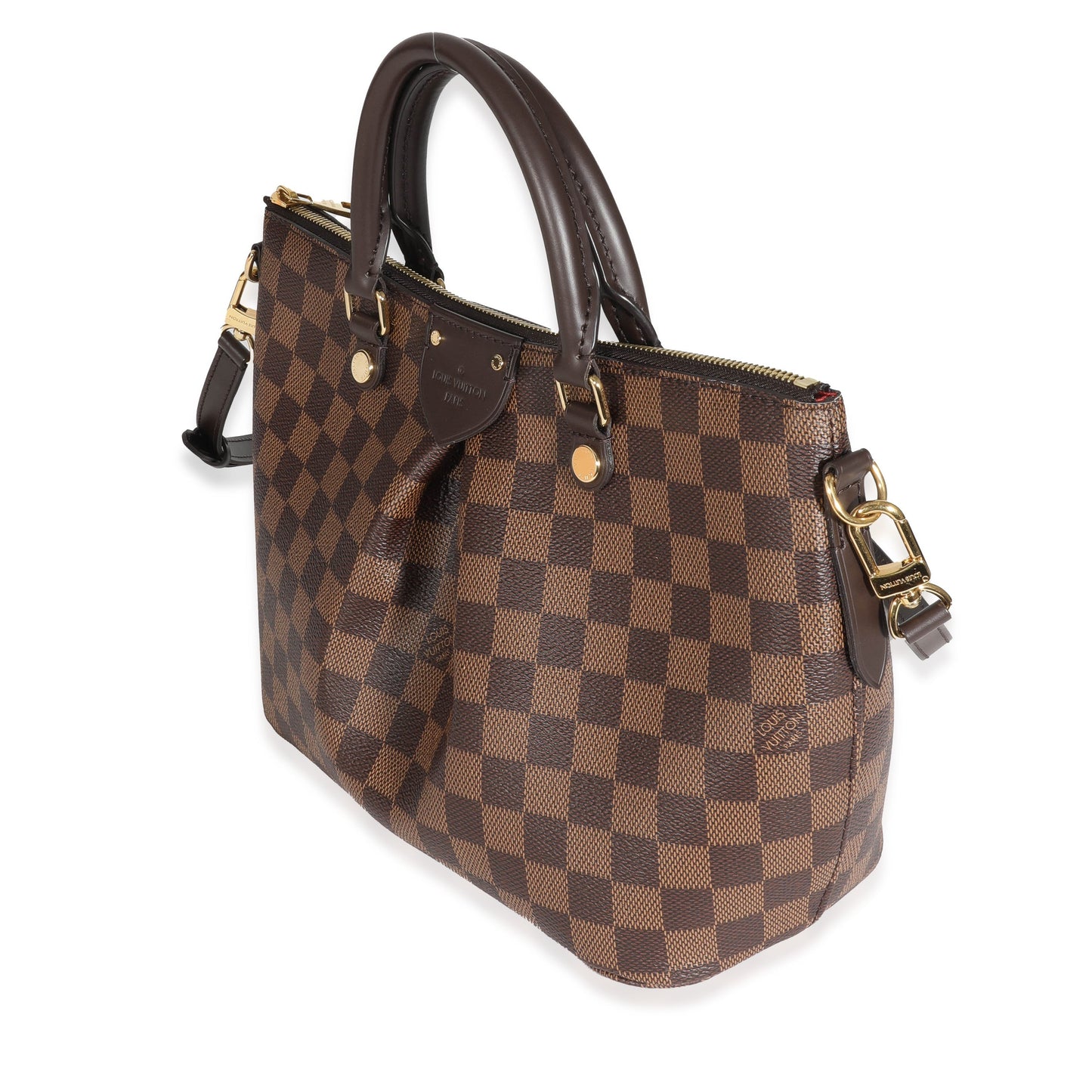 Louis Vuitton Damier Ebene Siena PM Canvas Handbag
