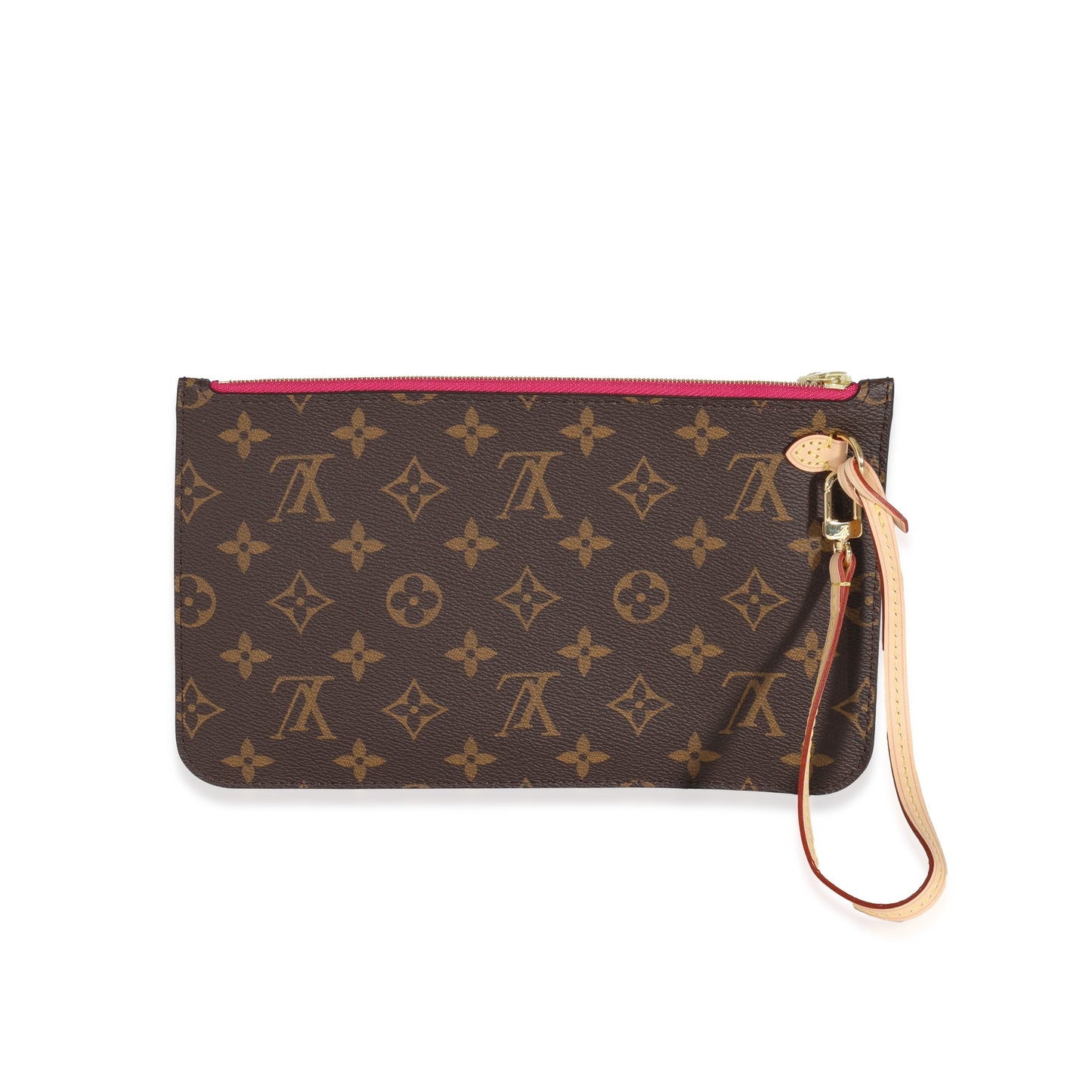 Louis Vuitton Neverfull Pochette Monogram Canvas Tote Bag 3