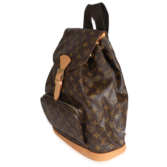 Louis Vuitton Montsouris GM Backpack Monogram Canvas