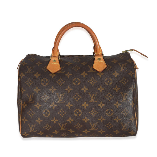Louis Vuitton Speedy 30 Monogram Canvas Handbag 8
