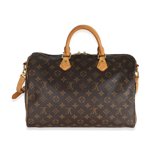Louis Vuitton Speedy Bandoulière 35 Monogram Canvas Handbag Bandouliere 36