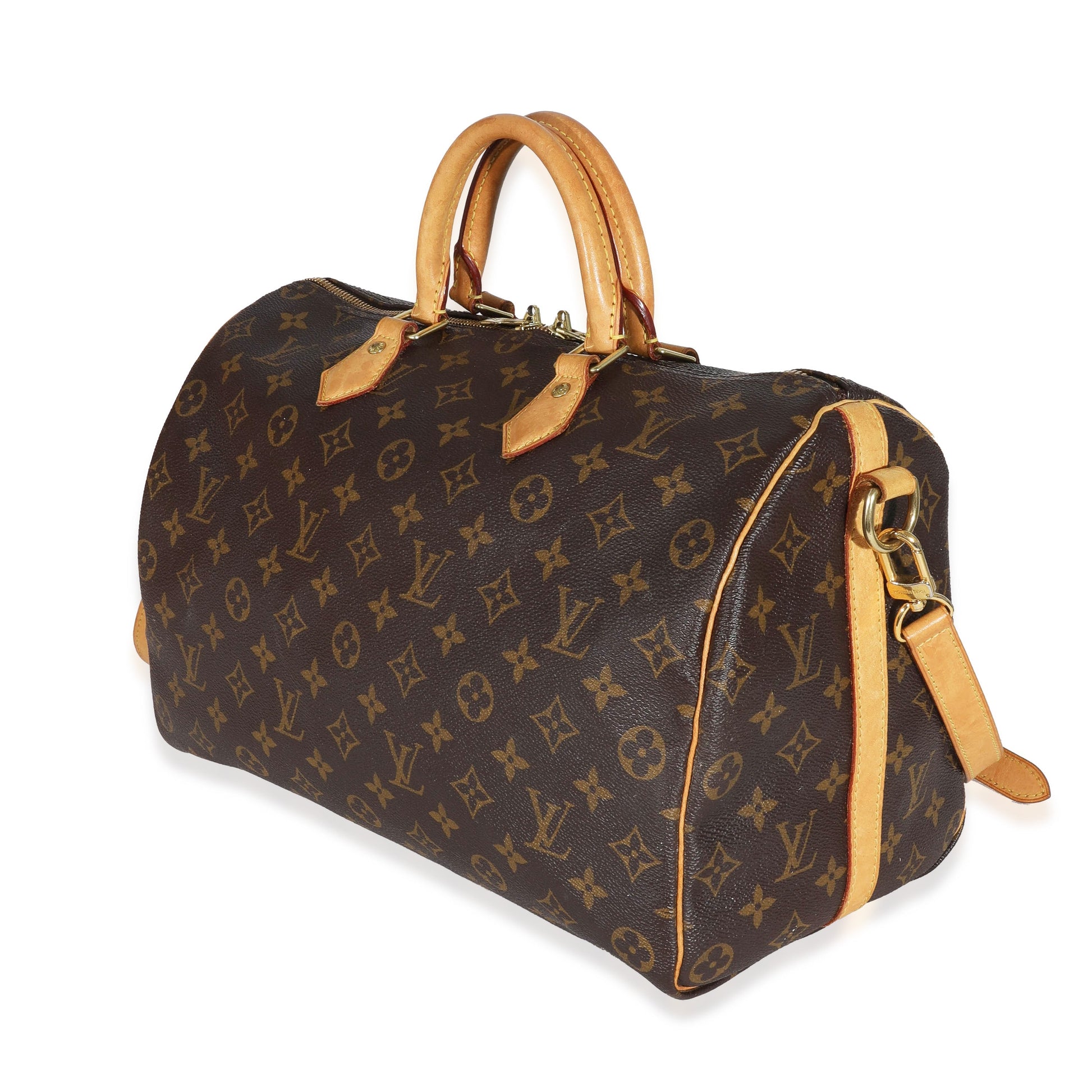 Louis Vuitton Speedy Bandoulière 35 Monogram Canvas Handbag Bandouliere 35