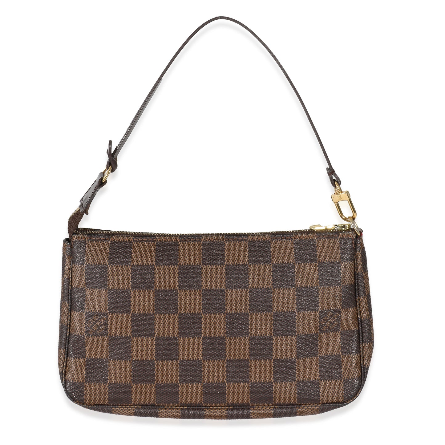 Louis Vuitton Damier Ebene Pochette Accessoires Canvas Clutch Bag