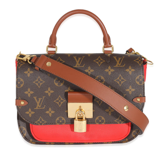 Louis Vuitton Coquelicot Vaugirard Monogram Canvas Handbag Vaugirard Bag