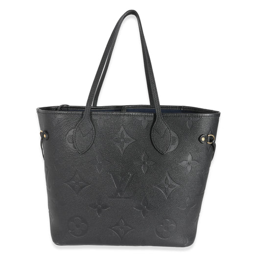 Louis Vuitton Empreinte Neverfull MM Black Tote Bag Mm 1