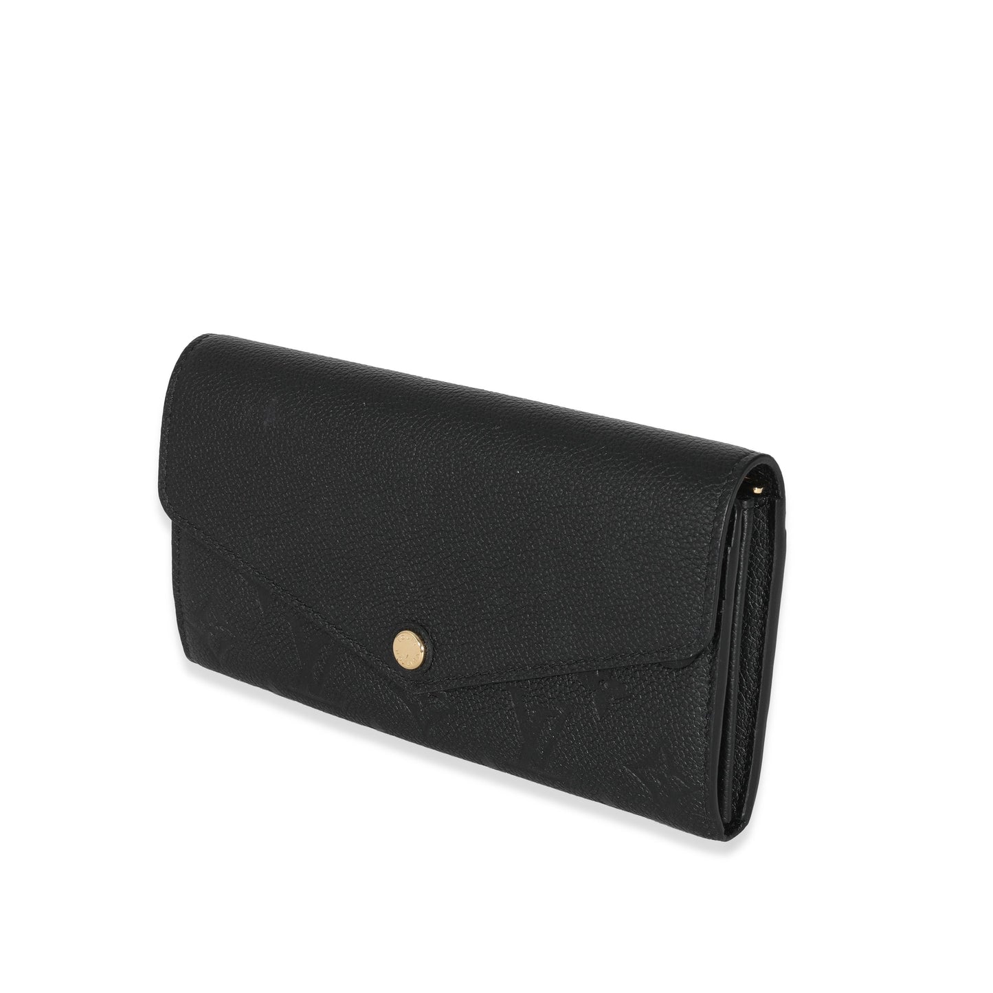 Louis Vuitton Empreinte Sarah Black Wallet Case