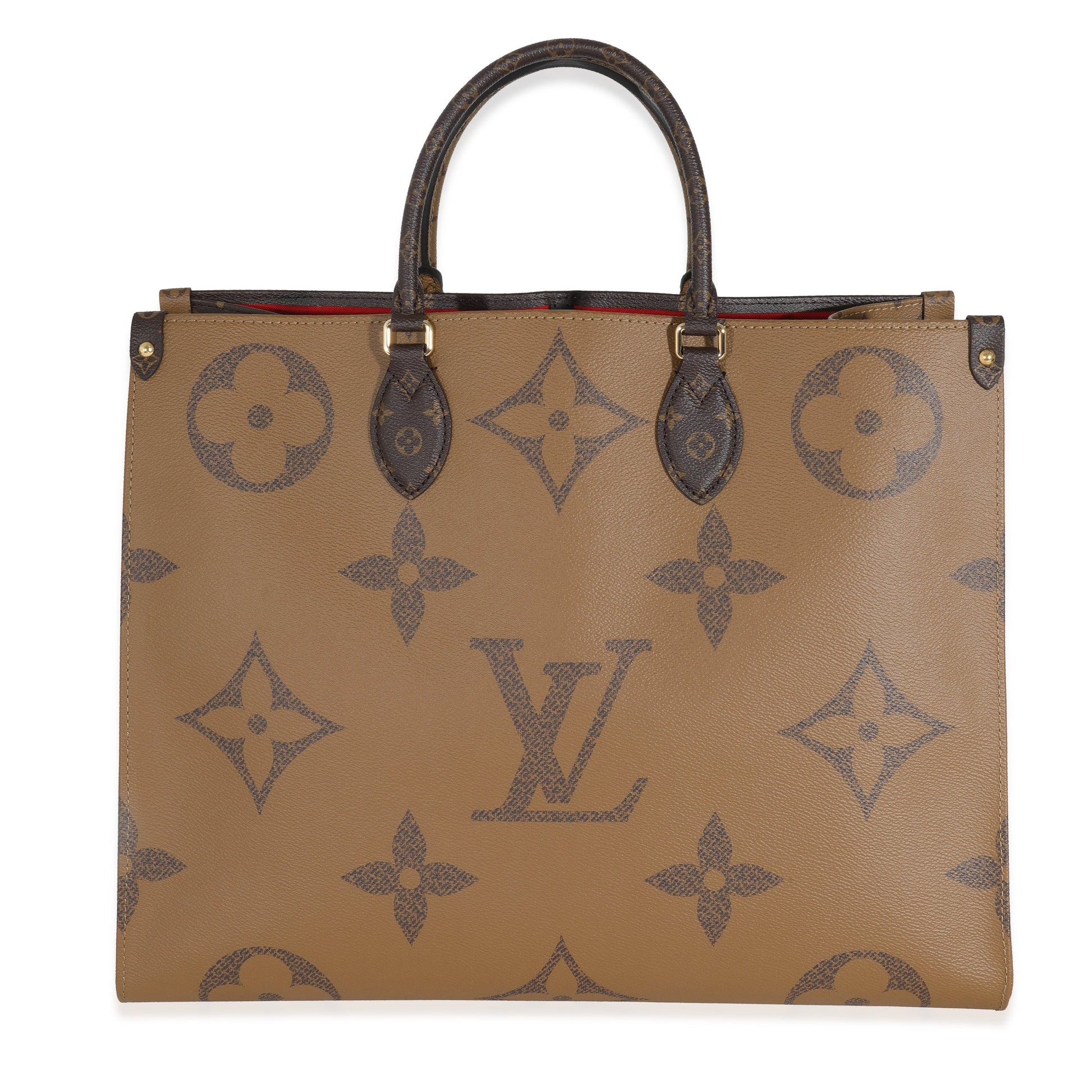 Louis Vuitton Giant Reverse Onthego GM Monogram Handbag Onthego Gm