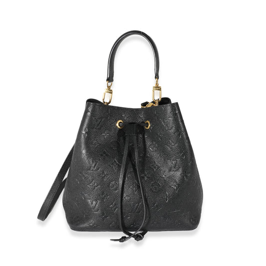 Louis Vuitton Empreinte NéoNoé MM Black Handbag