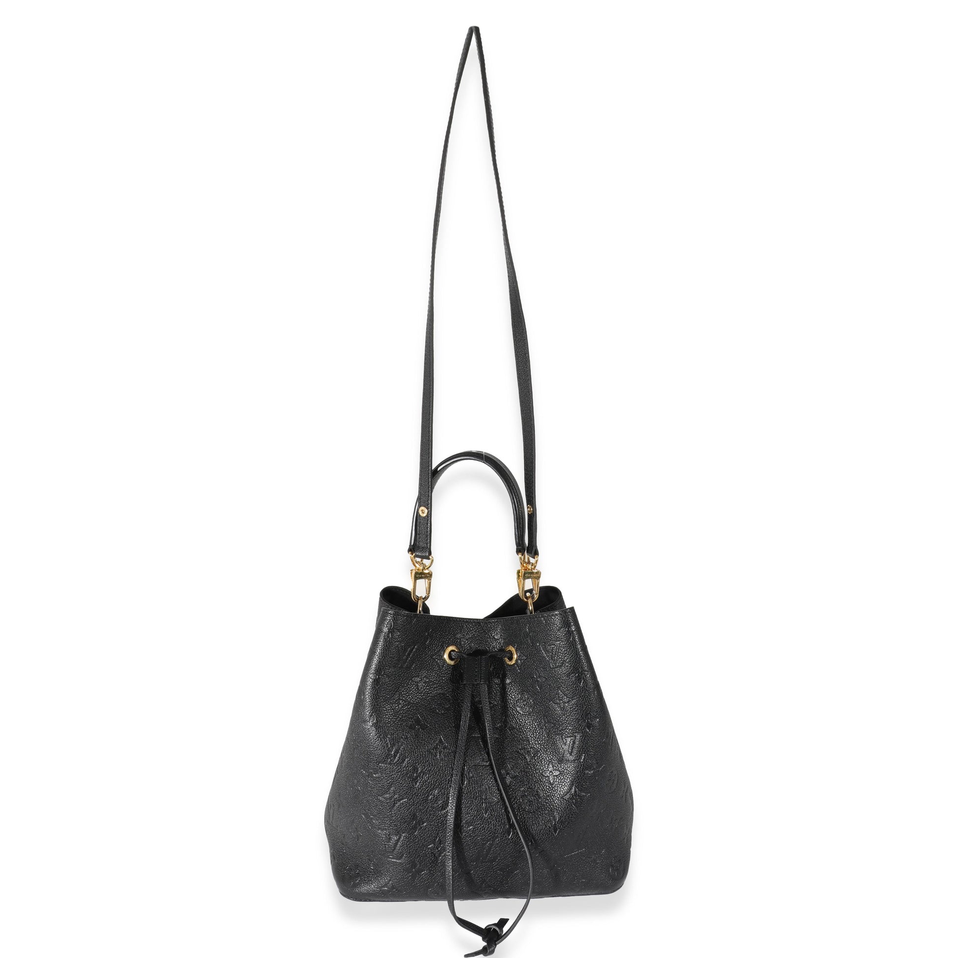 Louis Vuitton Empreinte NéoNoé MM Black Handbag