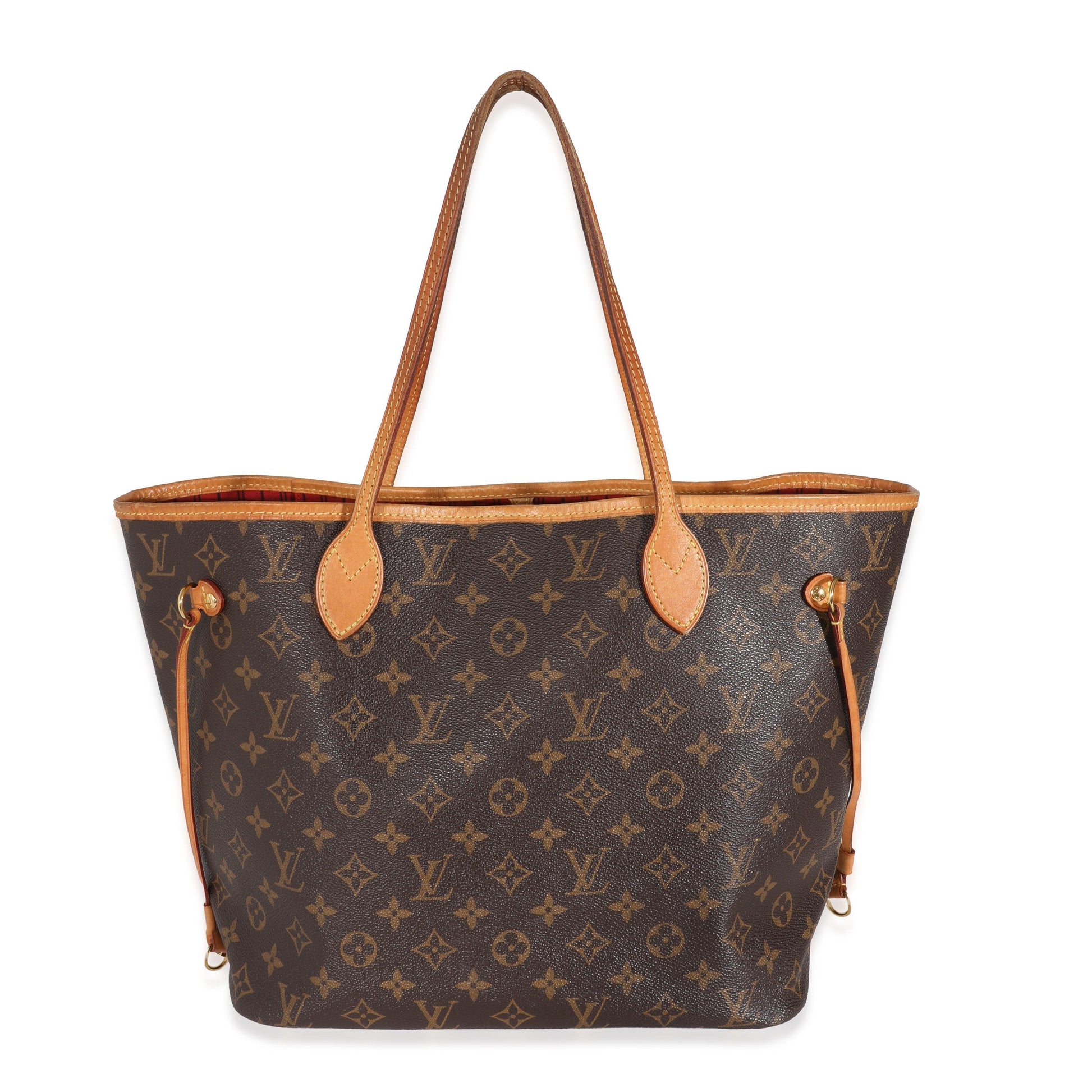 Louis Vuitton Neverfull MM Monogram Canvas Tote Bag 22
