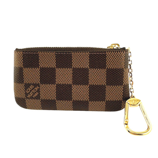 Louis Vuitton Key holder N62658 Damier Canvas Brown Key Chain