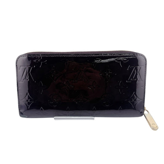 Louis Vuitton Long Purse M93522 Vernis Amarrant Monogram Wallet Case 3