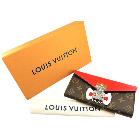 Louis Vuitton Long Purse M60791 Long Purse Monogram Canvas Brown Wallet Case