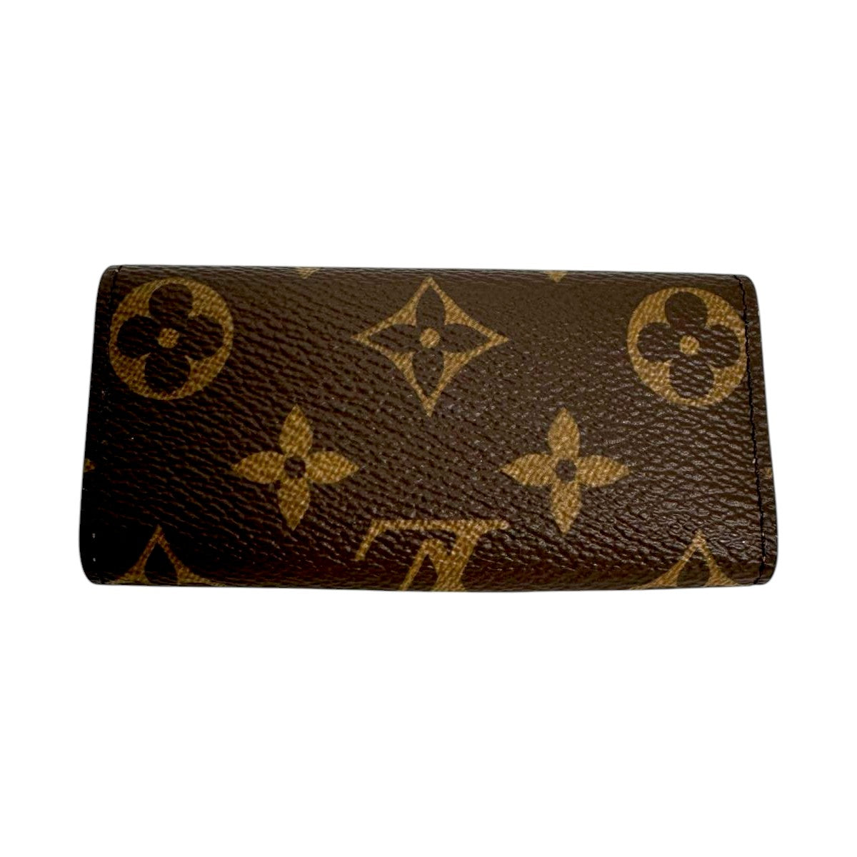 Louis Vuitton Key holder M69517 4 Monogram Canvas Brown Key Chain 8