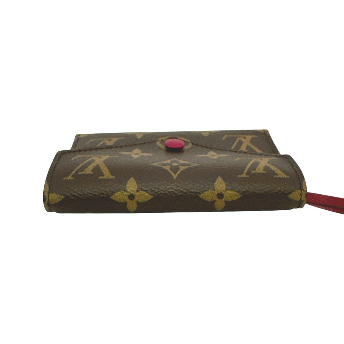 Louis Vuitton Coin M41938 Coin purse Portefeuille Monogram Canvas Red Wallet Case