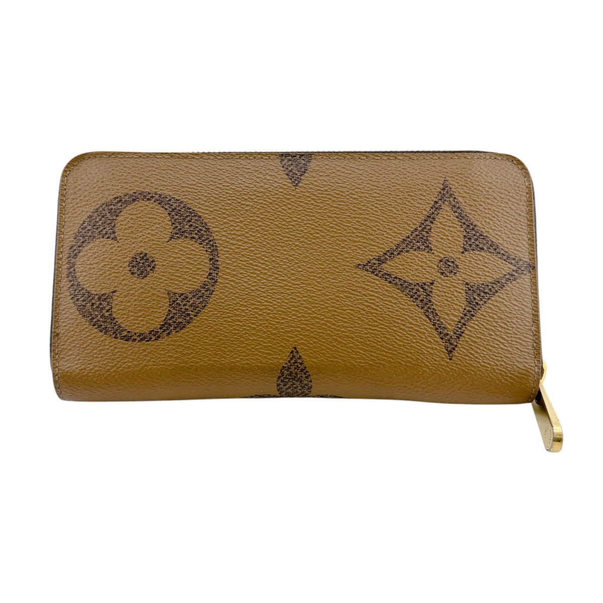 Louis Vuitton Long Purse M69353 Giant reverse Monogram Canvas Brown Wallet Case 3