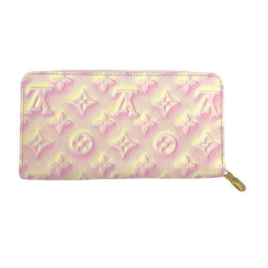 Louis Vuitton Long Purse M81299 Ann Platt Monogram Pink Wallet Case