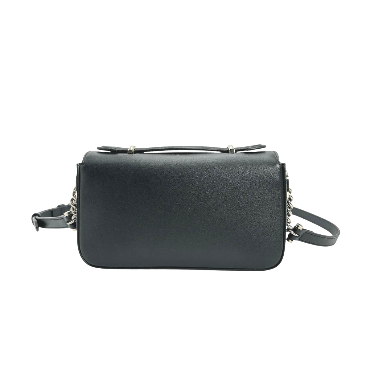 Gucci 0 Leather Black Shoulder Bag