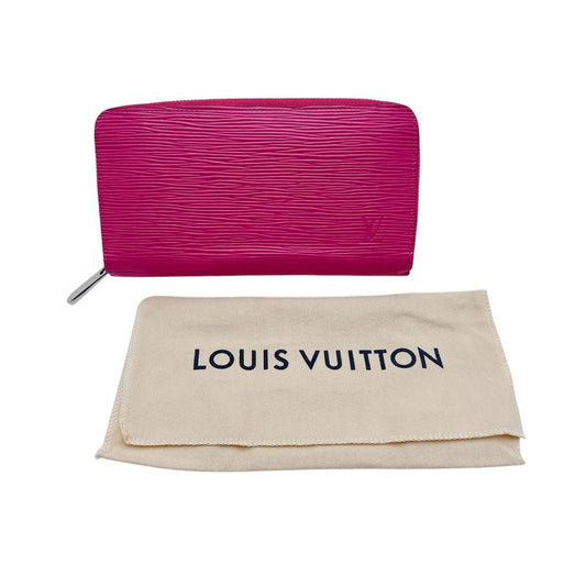 Louis Vuitton Long Purse M82050 Epi Long Leather Pink Wallet Case
