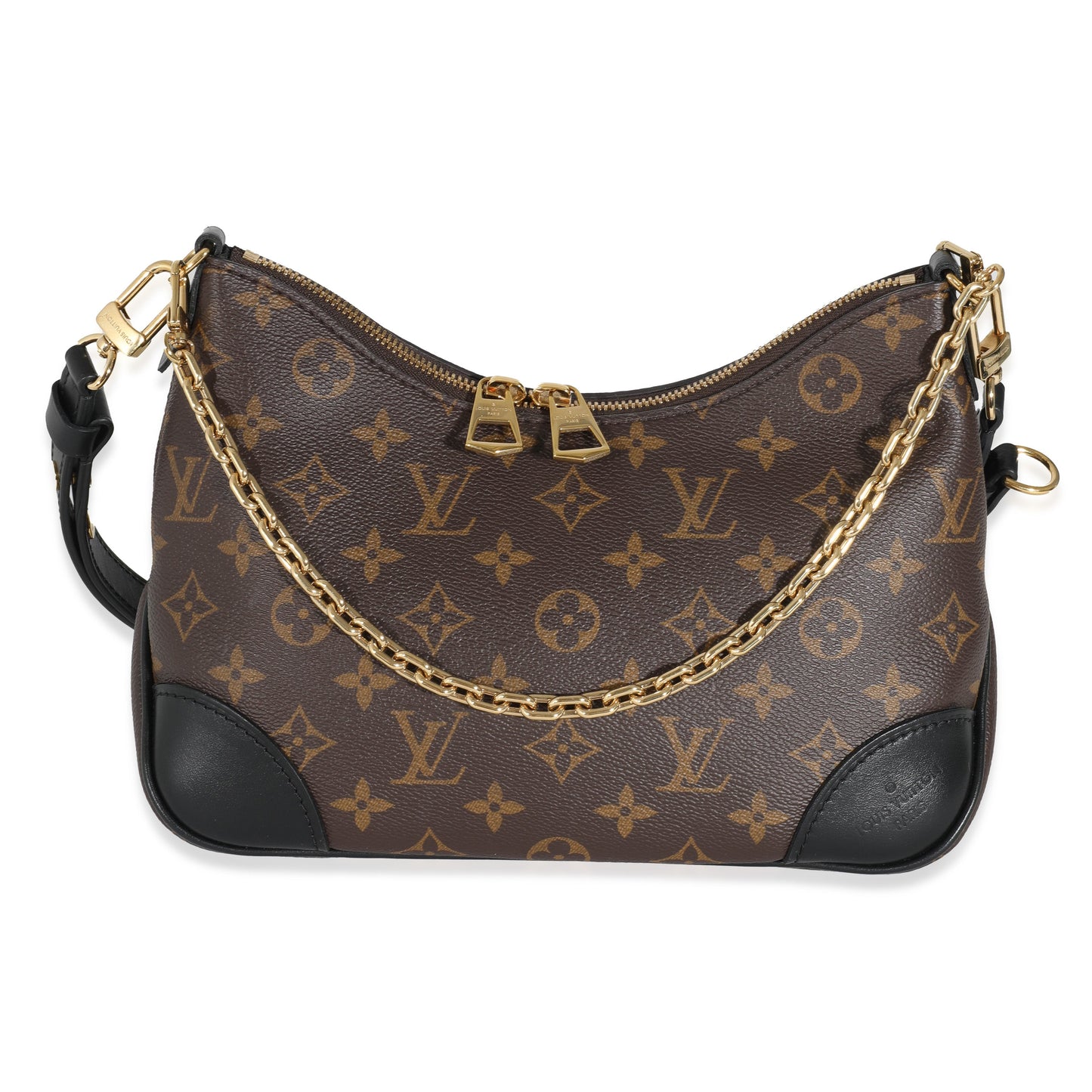 Louis Vuitton Boulogne NM Monogram Canvas Black Handbag Boulogne Nm