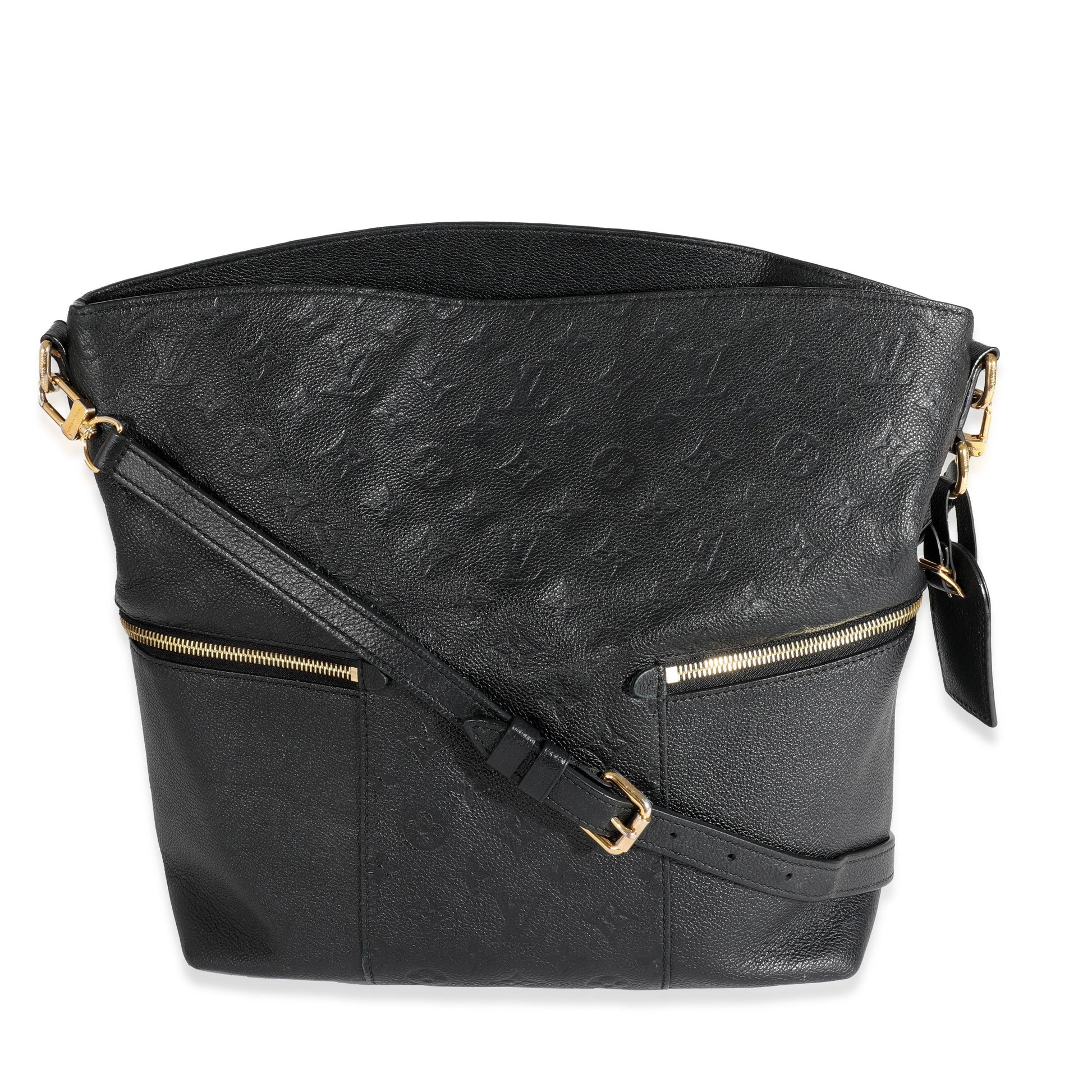 Louis Vuitton Empreinte Mélie Monogram Black Handbag