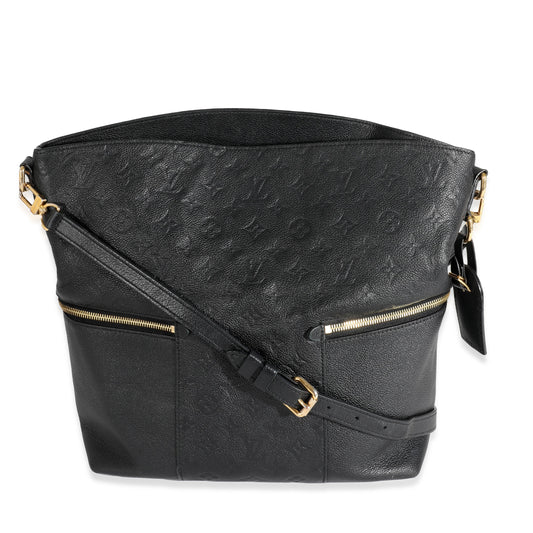 Louis Vuitton Empreinte Mélie Monogram Black Handbag