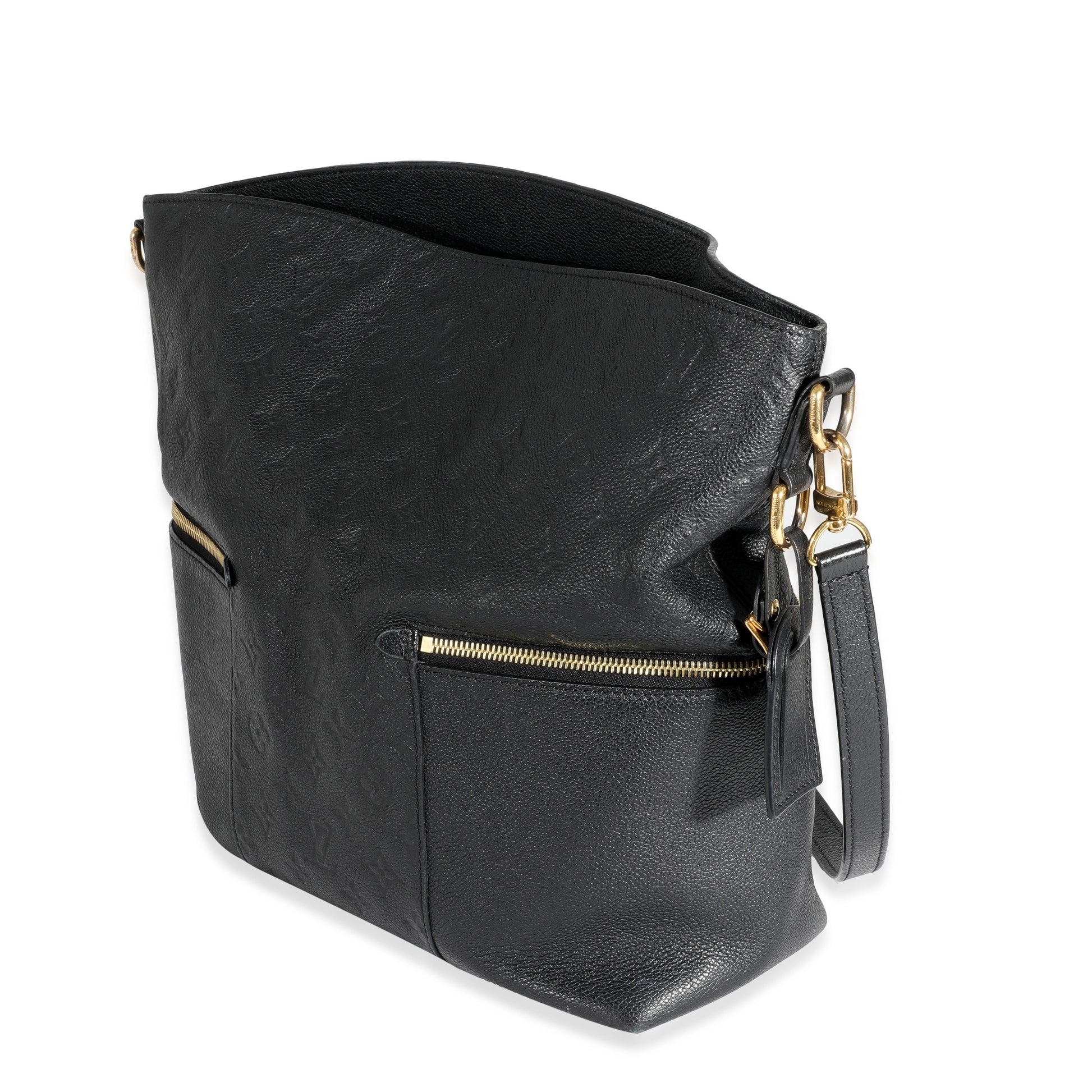 Louis Vuitton Empreinte Mélie Monogram Black Handbag