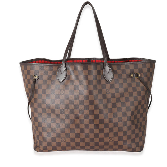 Louis Vuitton Damier Ebene Neverfull GM Canvas Tote Bag 5
