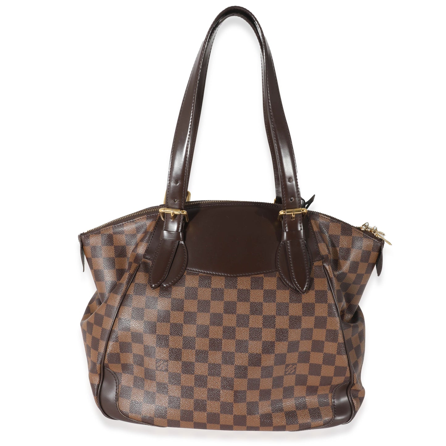Louis Vuitton Damier Ebene Verona GM Canvas Handbag