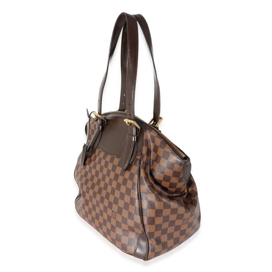 Louis Vuitton Damier Ebene Verona GM Canvas Handbag