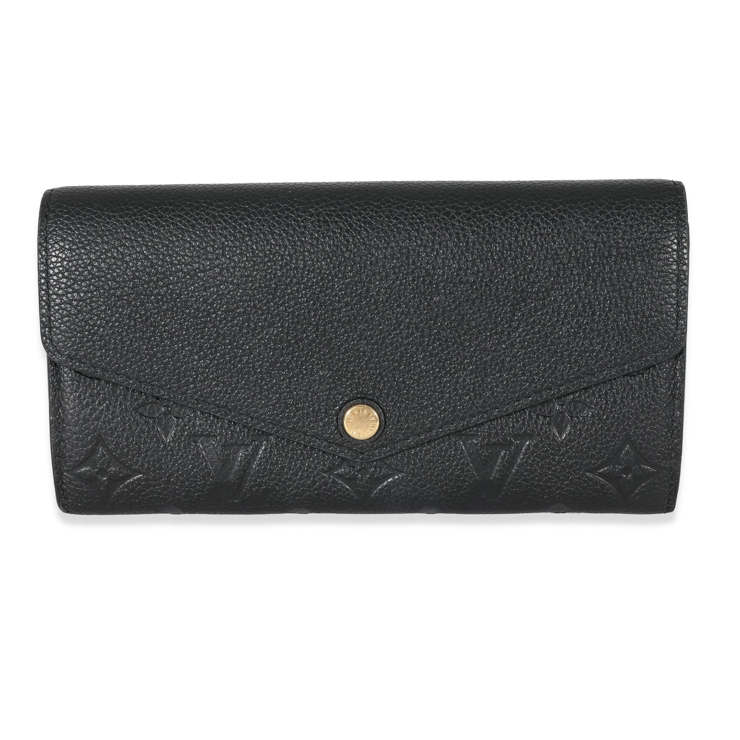 Louis Vuitton Empreinte Sarah Black Wallet Case Sarah Wallet