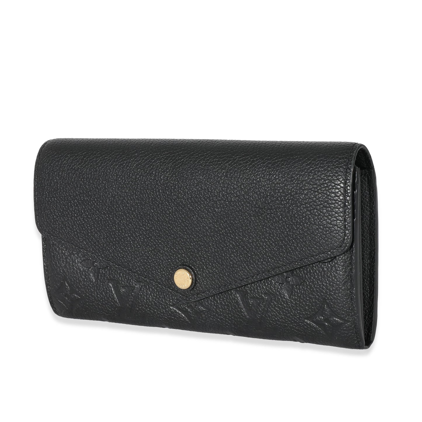 Louis Vuitton Empreinte Sarah Black Wallet Case Sarah Wallet