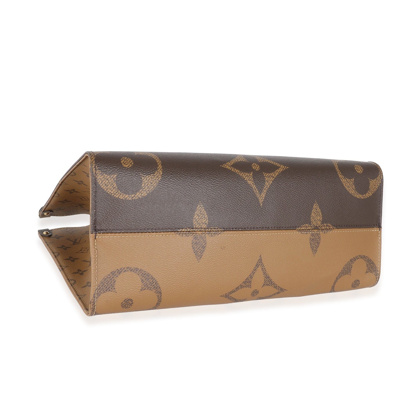 Louis Vuitton Giant Reverse Onthego MM Monogram Canvas Handbag Onthego Mm