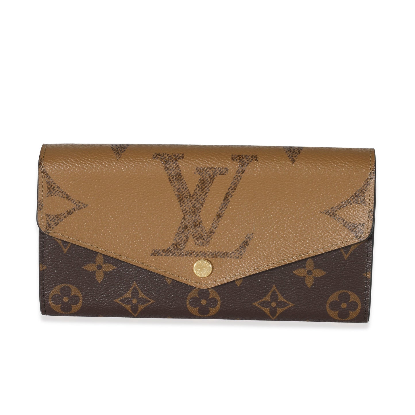 Louis Vuitton Reverse Sarah Monogram Canvas Wallet Case Wallet 1