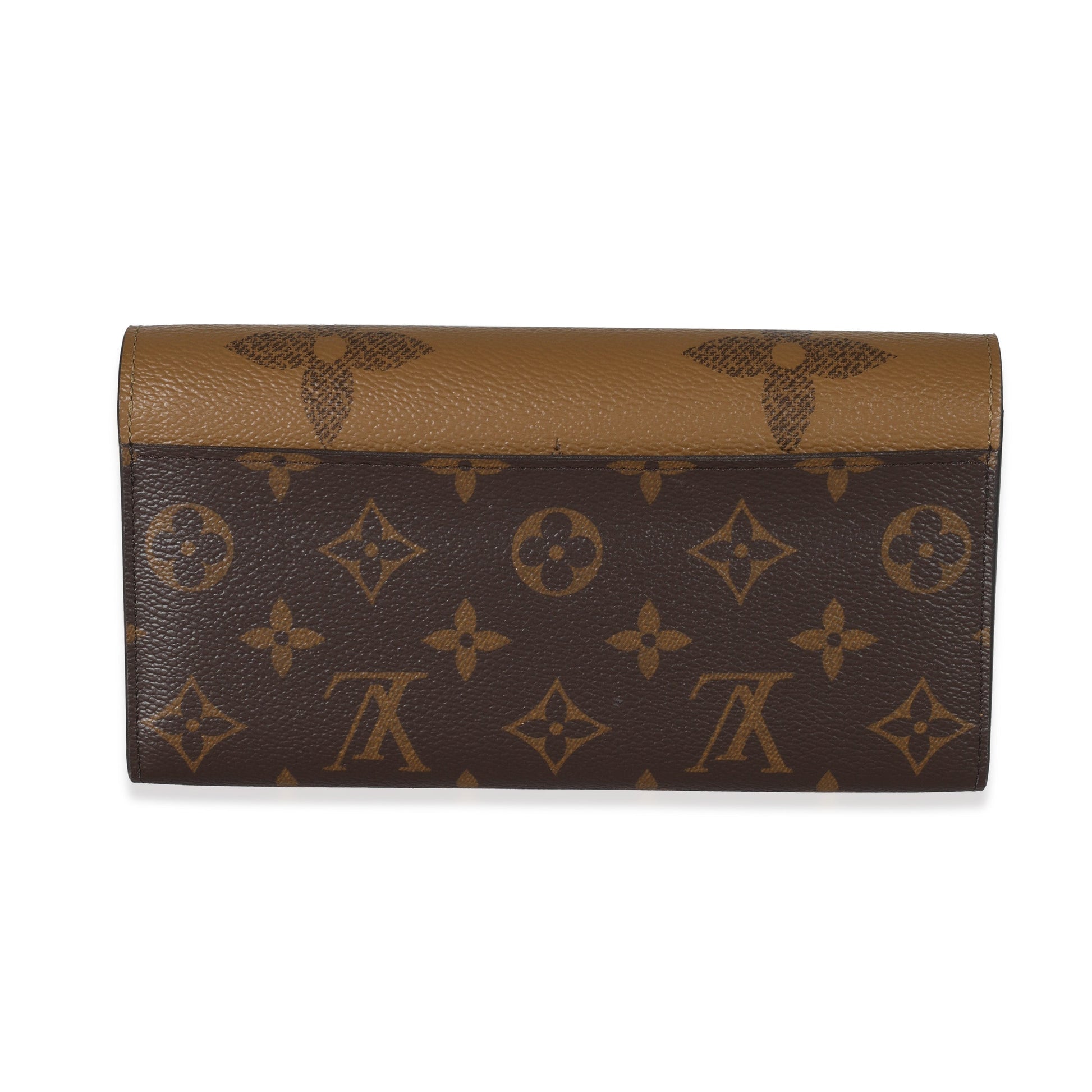 Louis Vuitton Reverse Sarah Monogram Canvas Wallet Case