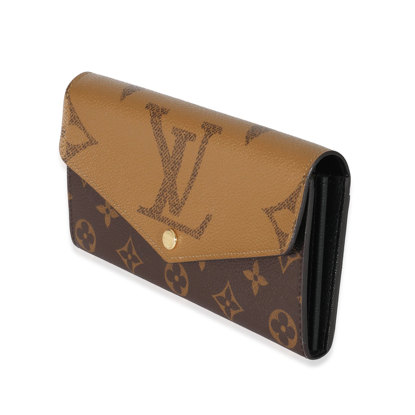 Louis Vuitton Reverse Sarah Monogram Canvas Wallet Case