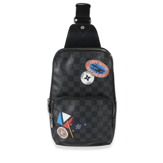 Louis Vuitton Damier Graphite CanvasLeague Avenue Sling Crossbody Bag