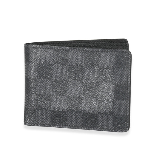 Louis Vuitton Damier Graphite Slender Canvas Wallet Case