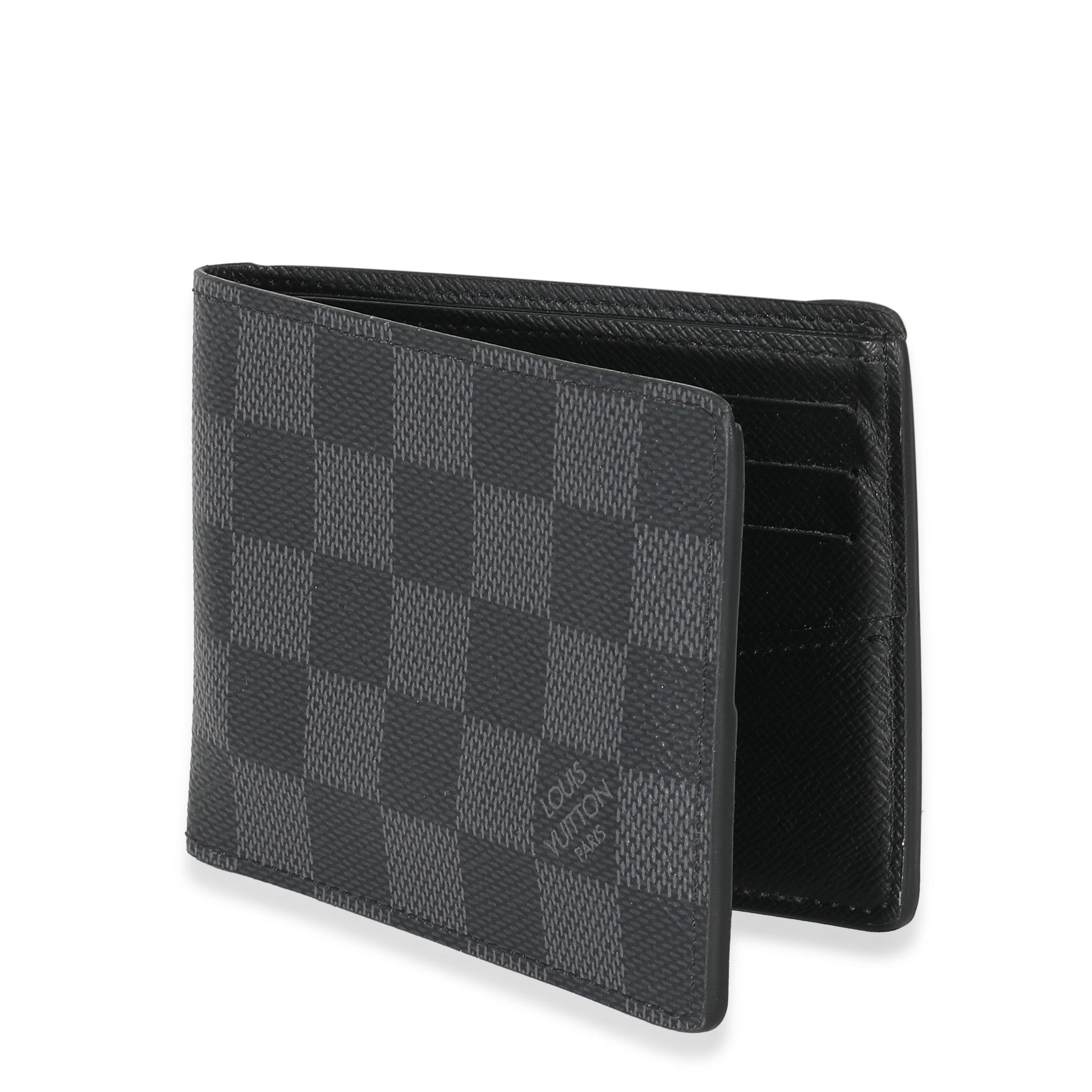 Louis Vuitton Damier Graphite Slender Canvas Wallet Case