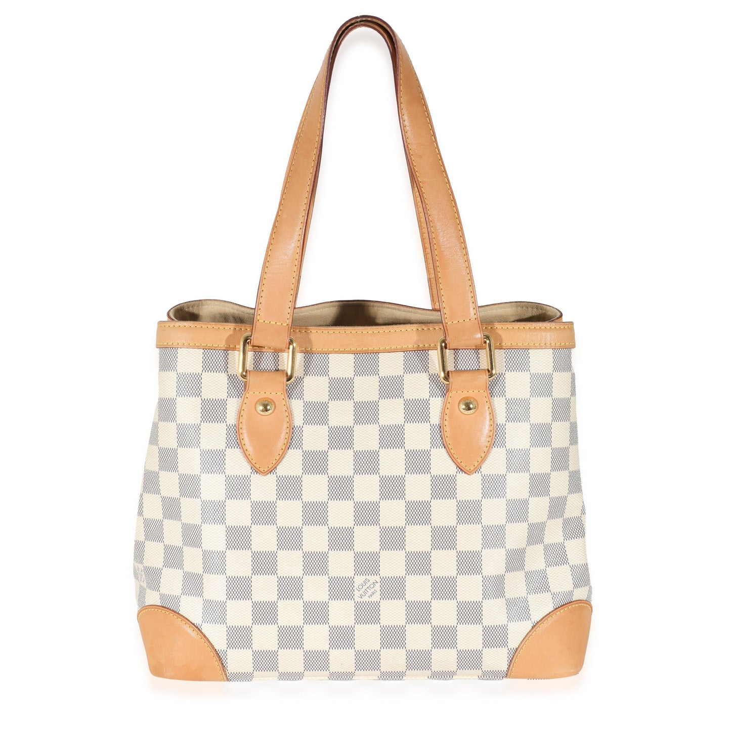 Louis Vuitton Damier Azur Hampstead PM Canvas Handbag