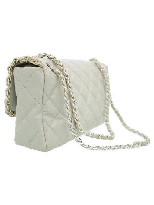 Chanel Chain Shoulder Bag Leather Matelasse Bag 3