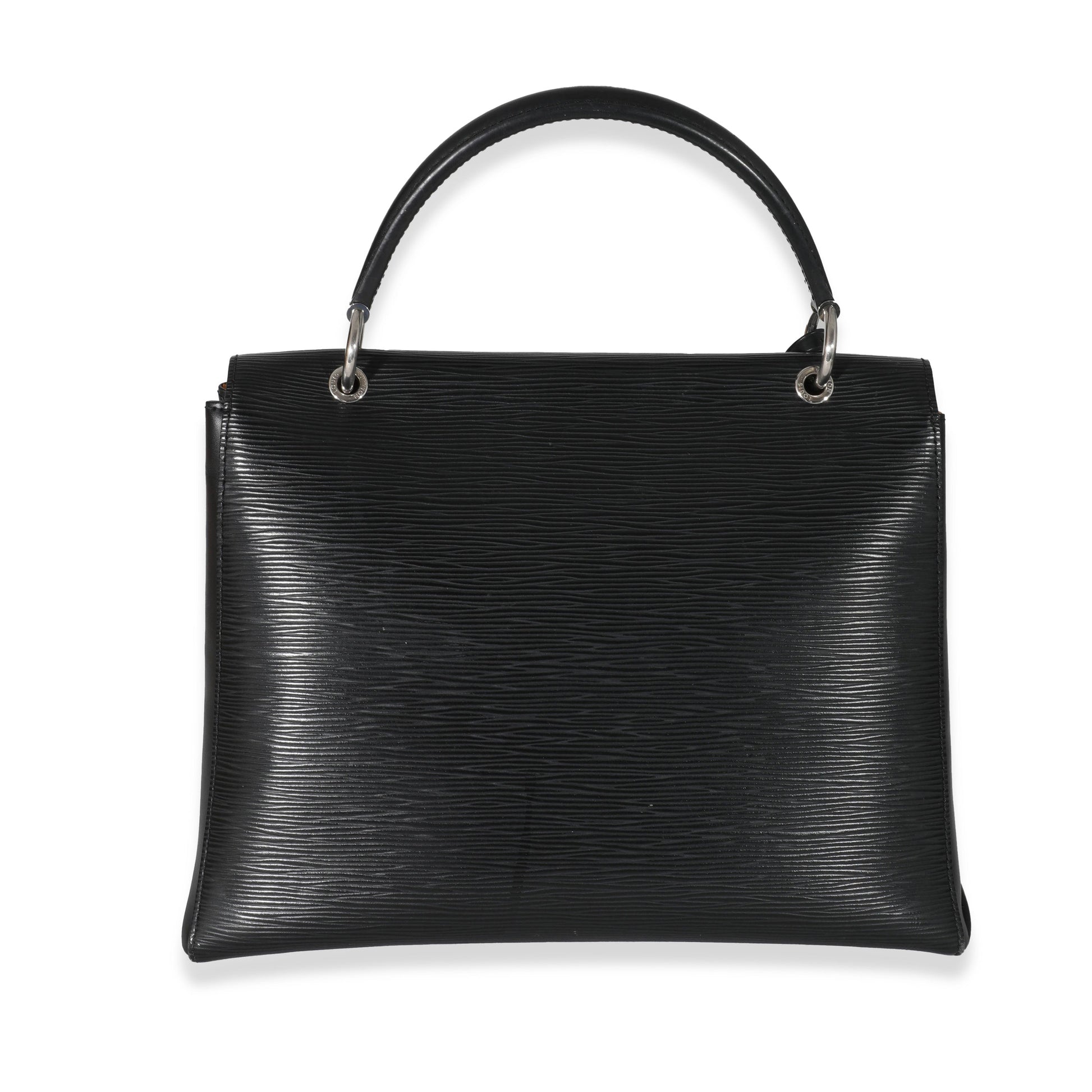 Louis Vuitton Epi Grenelle MM Black Handbag