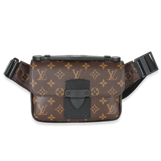 Louis Vuitton S Lock Sling Monogram Canvas Crossbody Bag